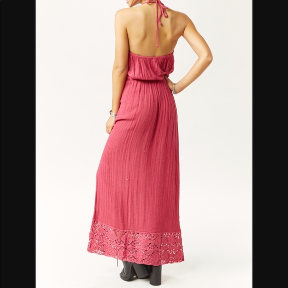 Jen’s Pirate Booty Red Maxi Dress - Picture 2 of 10